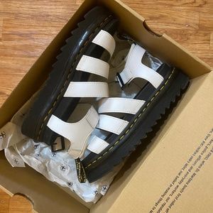 Blair white doc martens